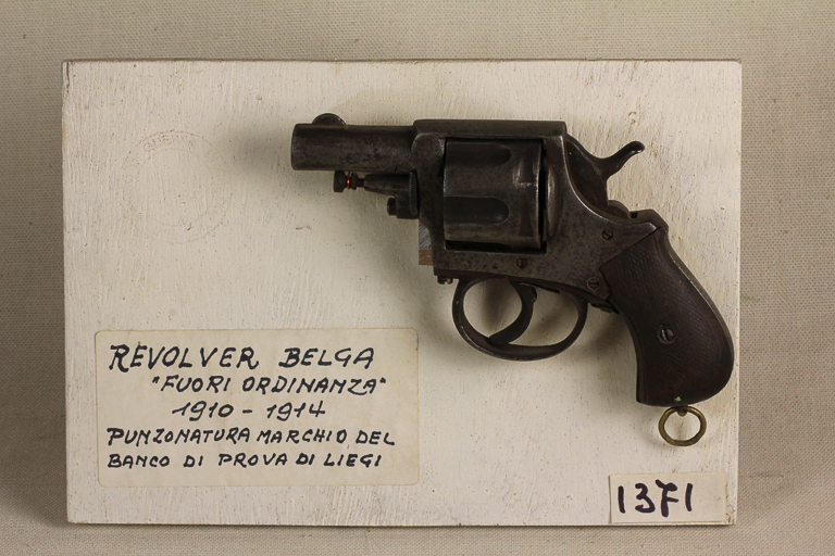 Rivoltella belga fuori ordinanza I° guerra mondiale